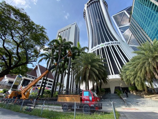 Projek tebang dan potong pokok Bomoh Pokok, gambar 9 daripada 94